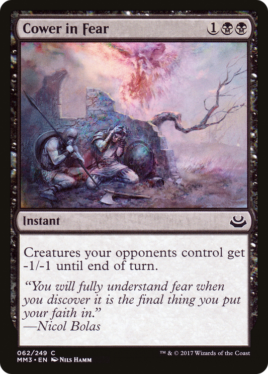 Cower in Fear (MM3-062)