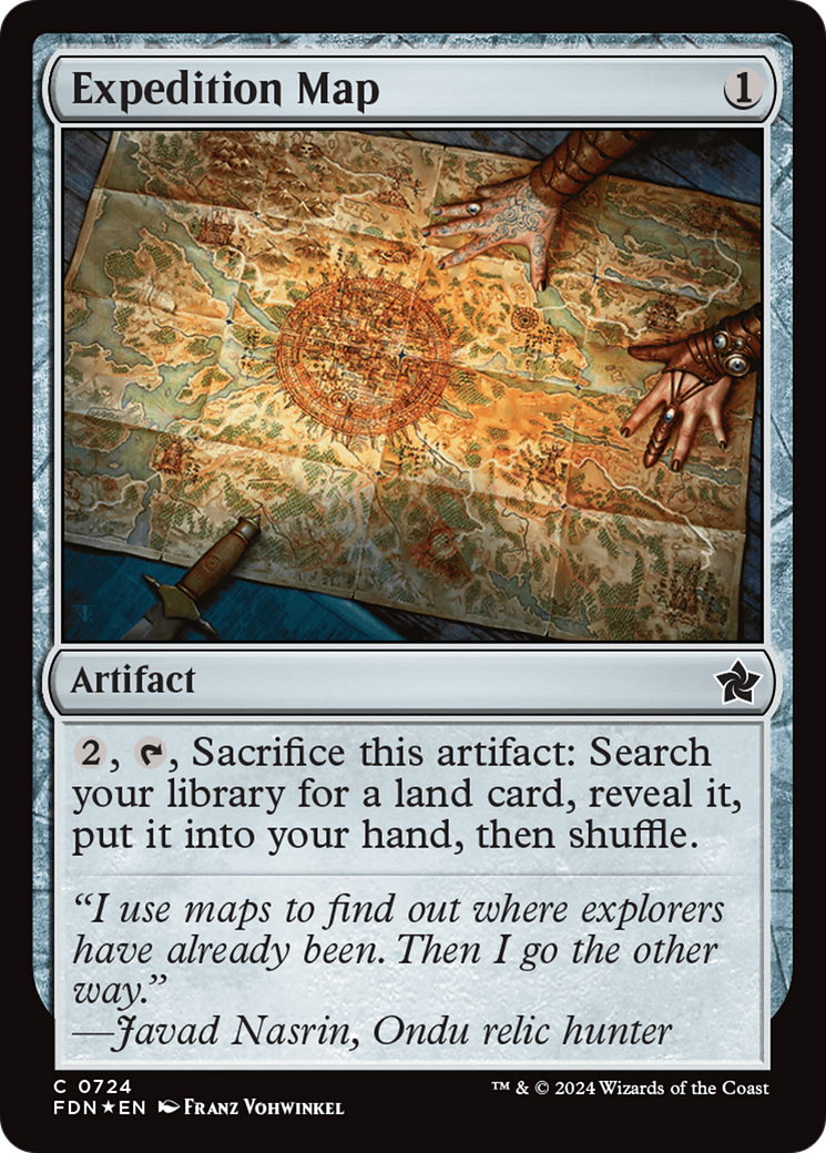 Expedition Map (FDN-724) (Foil)