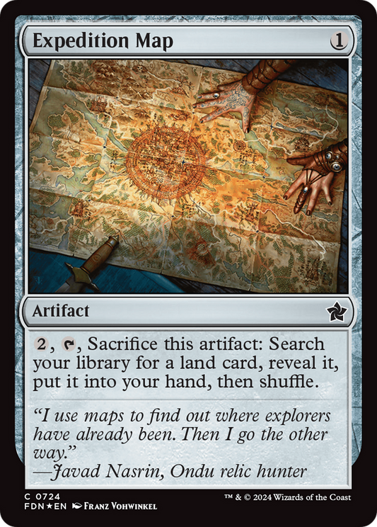 Expedition Map (FDN-724) (Foil)