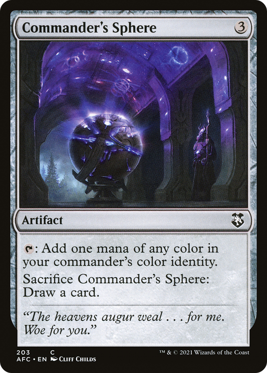 Commander's Sphere (AFC-203)