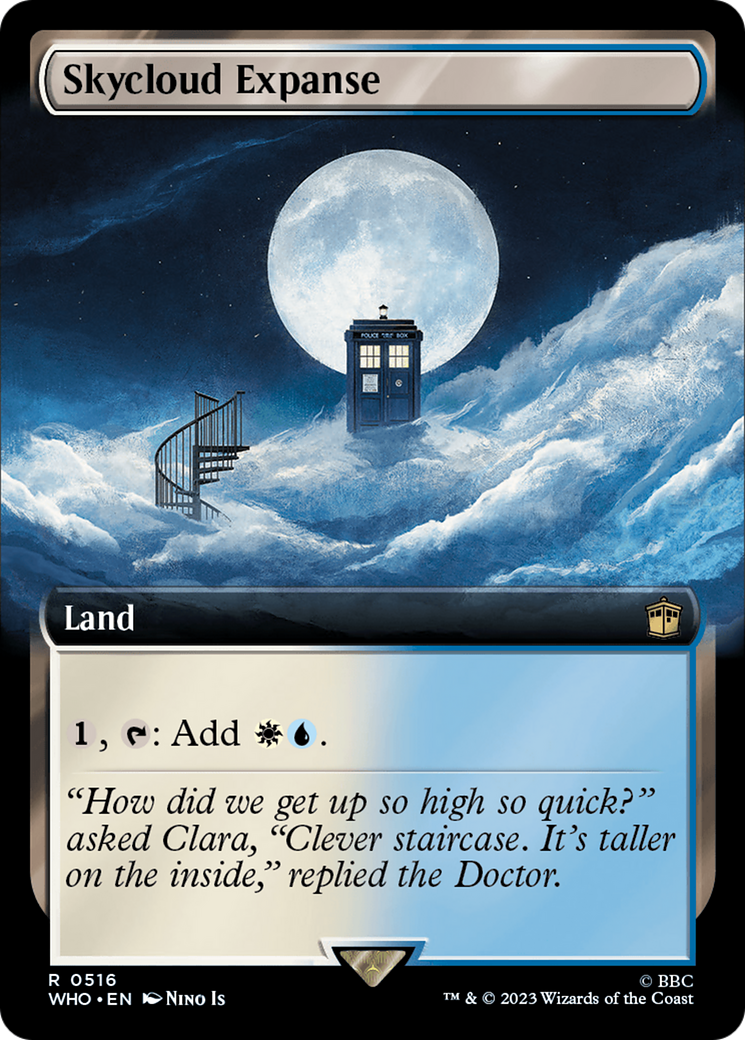 Skycloud Expanse (WHO-516) (Extended Art) (Foil)