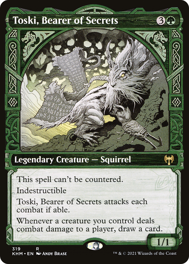 Toski, Bearer of Secrets (KHM-319) (Showcase) (Foil)