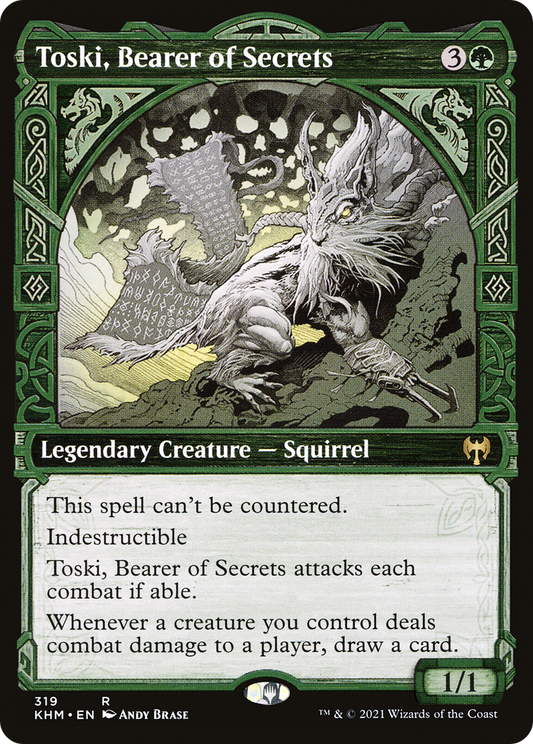 Toski, Bearer of Secrets (KHM-319) (Showcase) (Foil)