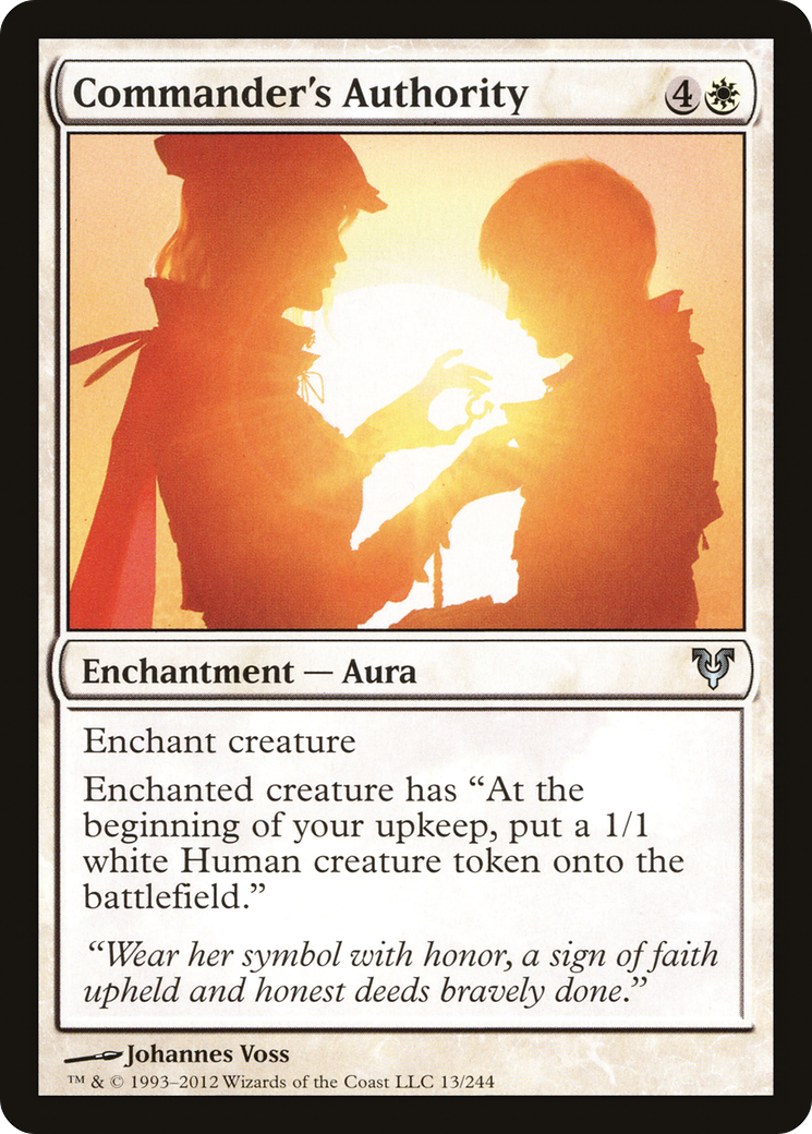 Commander's Authority (AVR-013)