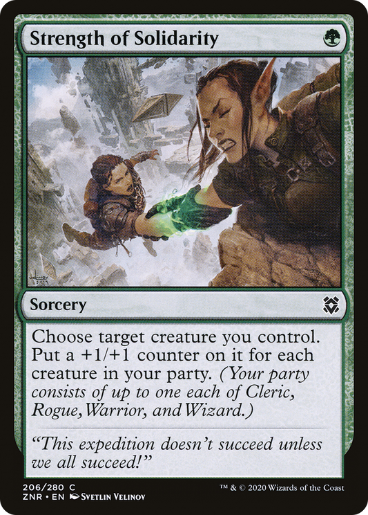Strength of Solidarity (ZNR-206) (Foil)
