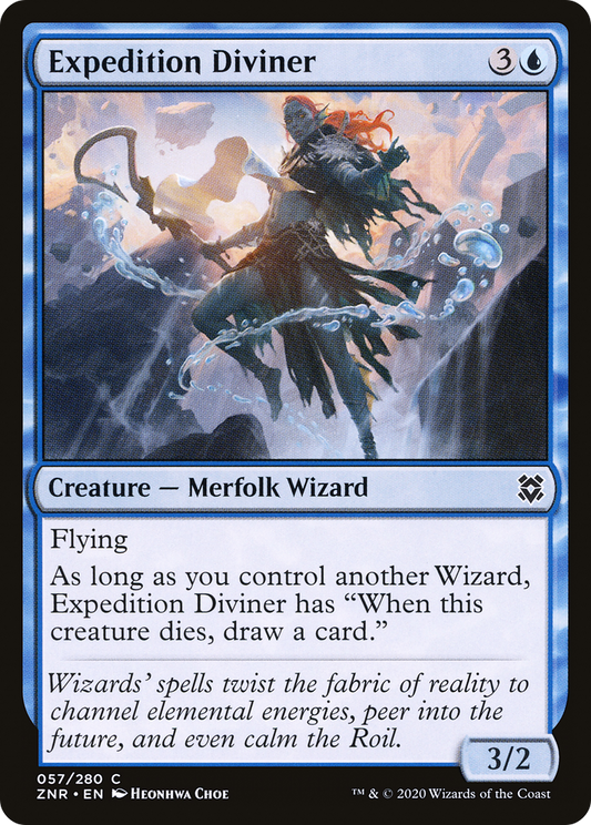 Expedition Diviner (ZNR-057) (Foil)