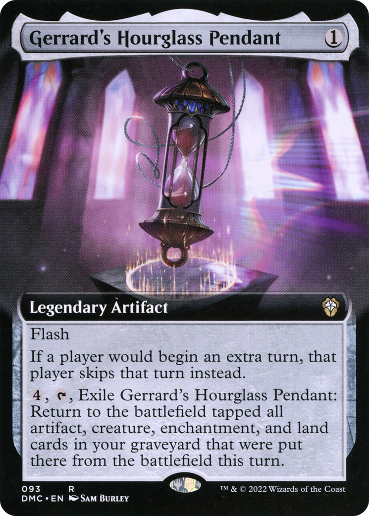 Gerrard's Hourglass Pendant (DMC-093) (Extended Art)