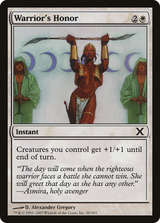 Warrior's Honor (10E-058)