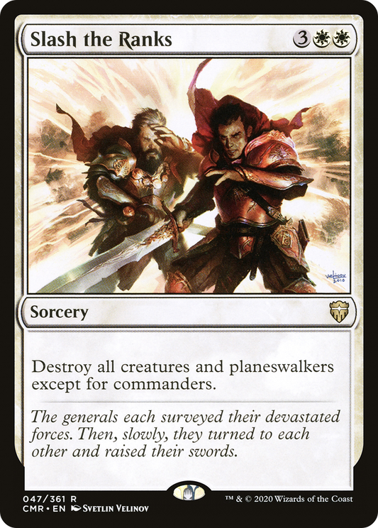 Slash the Ranks (CMR-047) (Foil)