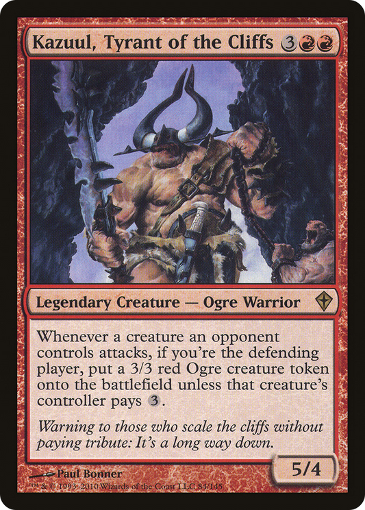 Kazuul, Tyrant of the Cliffs (WWK-084)