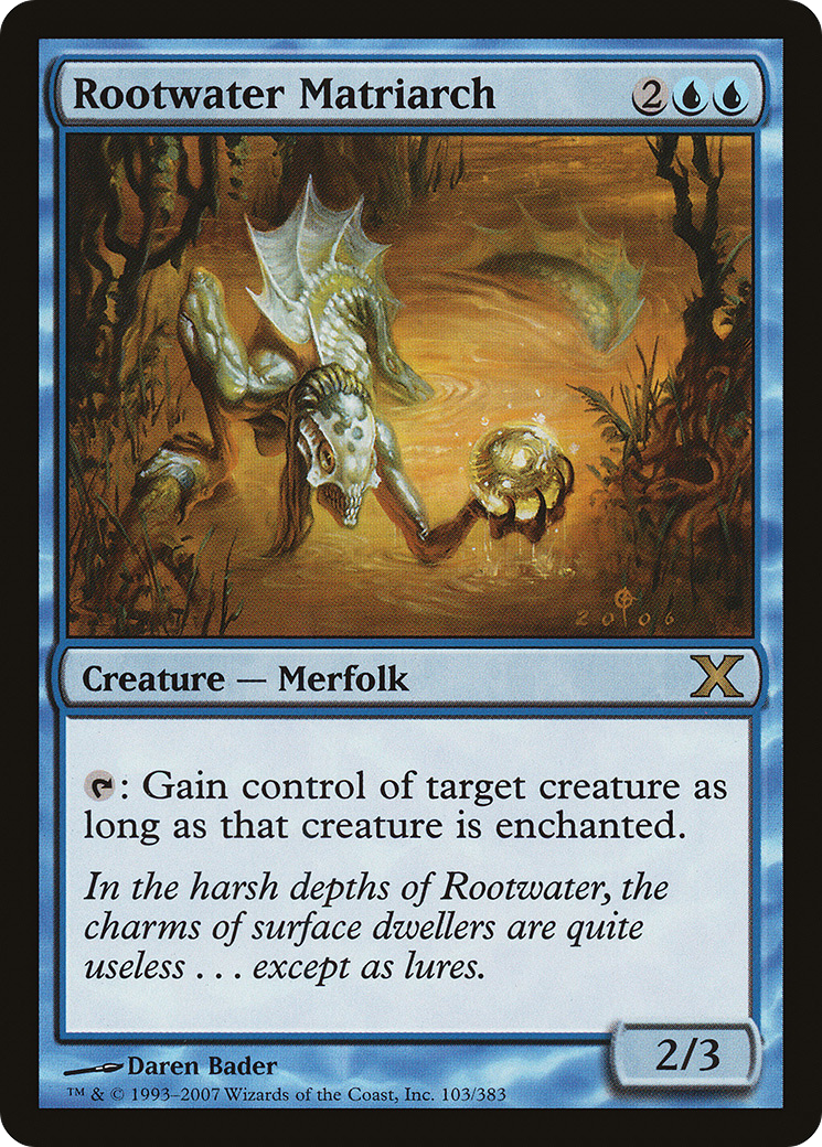 Rootwater Matriarch (10E-103) (Foil)