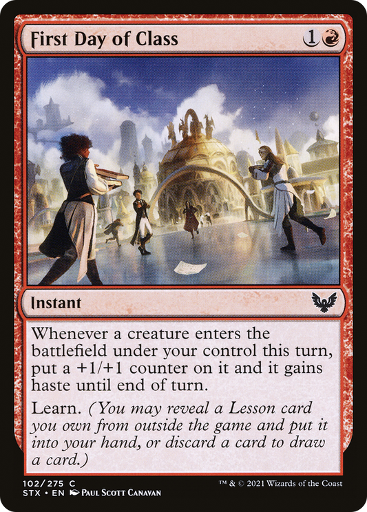 First Day of Class (STX-102) (Foil)