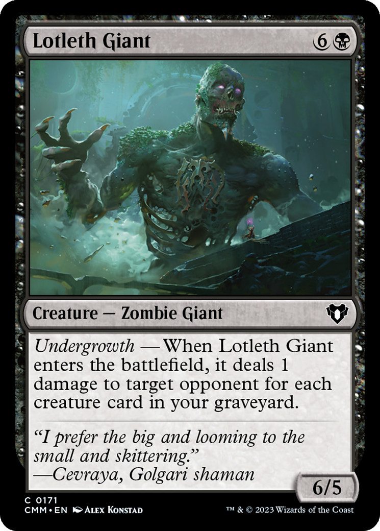 Lotleth Giant (CMM-171) (Foil)