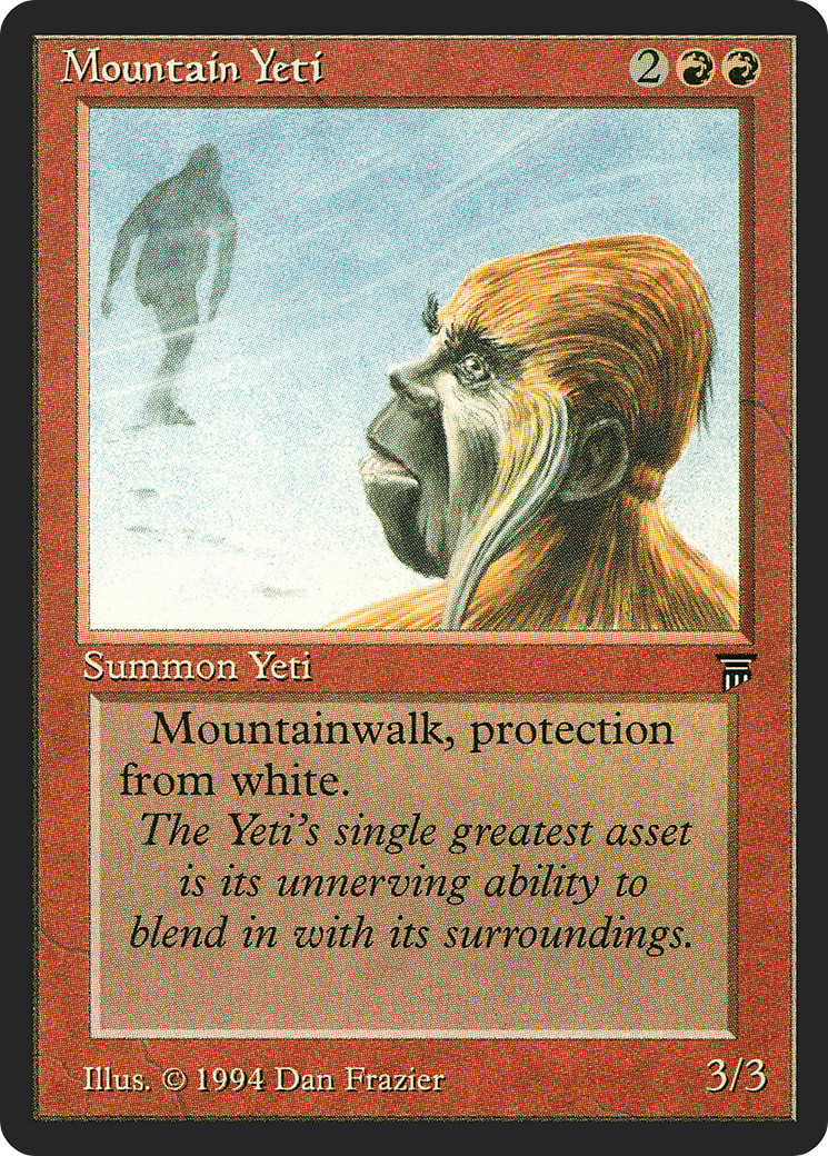 Mountain Yeti (LEG-159)