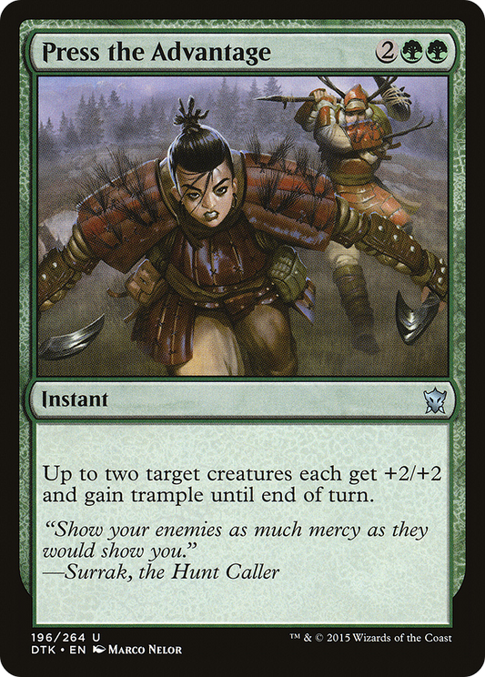 Press the Advantage (DTK-196)