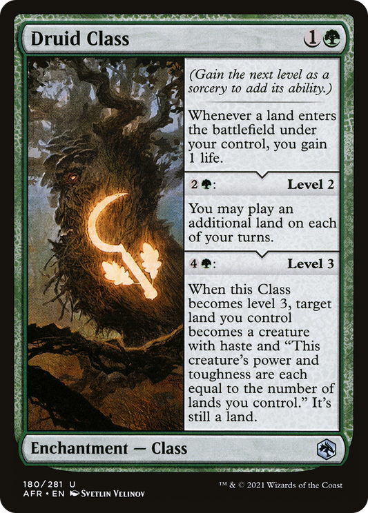 Druid Class (AFR-180) (Foil)