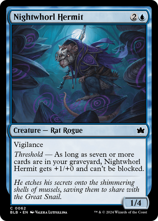Nightwhorl Hermit (BLB-062) (Foil)