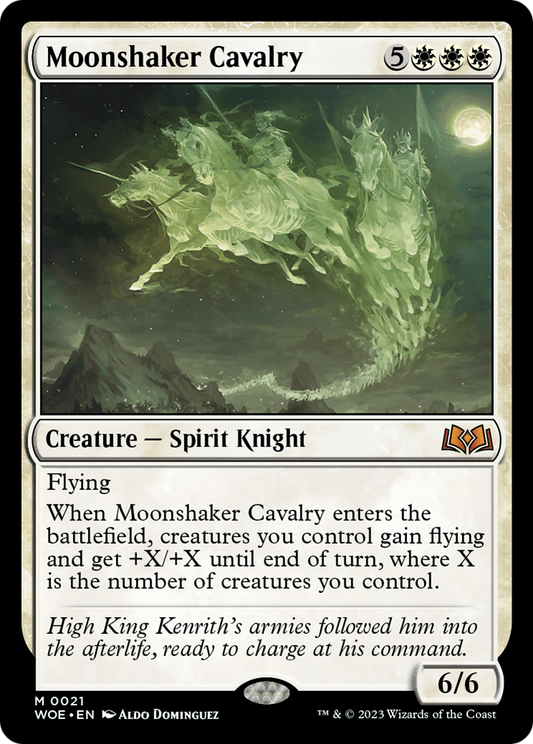 Moonshaker Cavalry (WOE-021) (Foil)