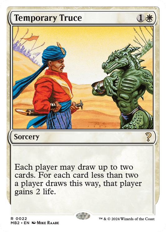 Temporary Truce (MB2-022)