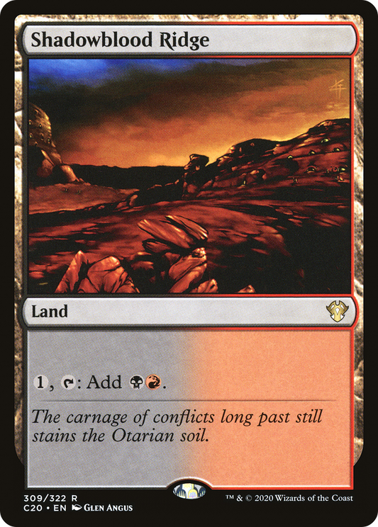 Shadowblood Ridge (C20-309)