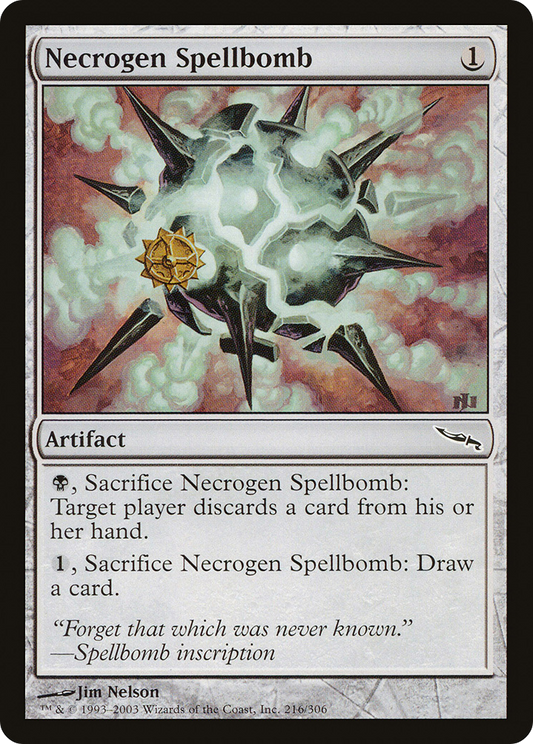 Necrogen Spellbomb (MRD-216) (Foil)