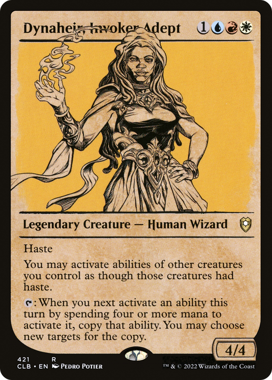 Dynaheir, Invoker Adept (CLB-421) (Showcase) (Foil)