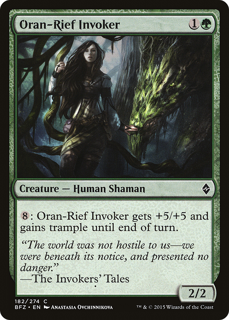 Oran-Rief Invoker (BFZ-182) (Foil)