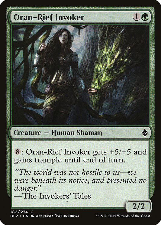 Oran-Rief Invoker (BFZ-182) (Foil)