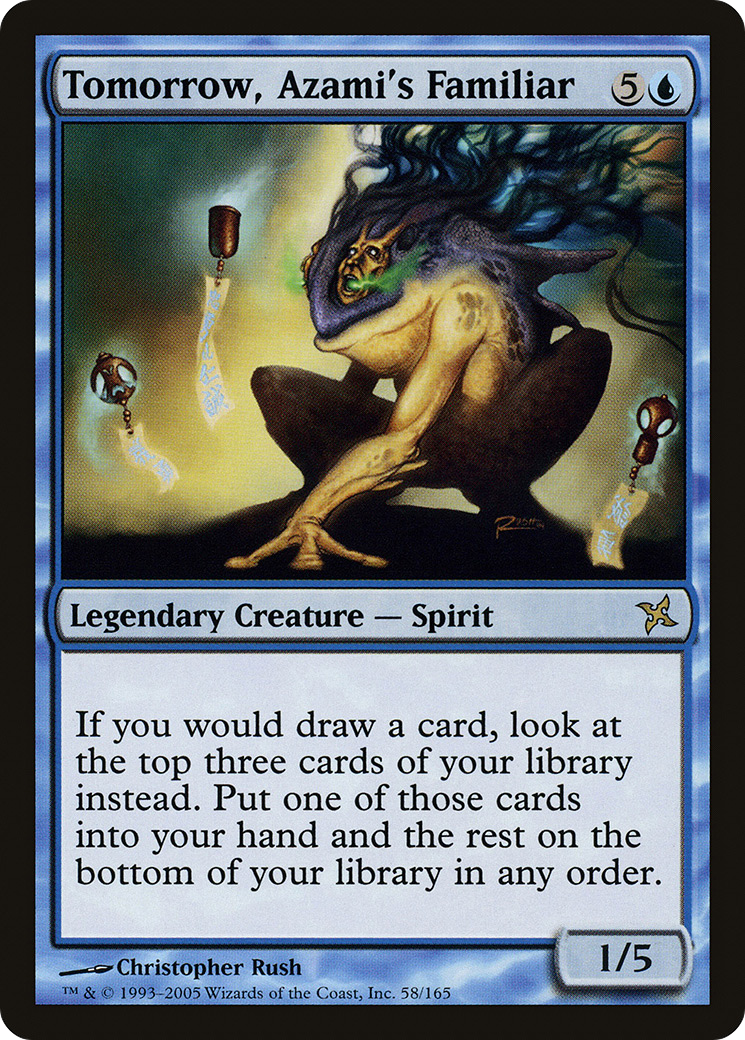 Tomorrow, Azami's Familiar (BOK-058) (Foil)