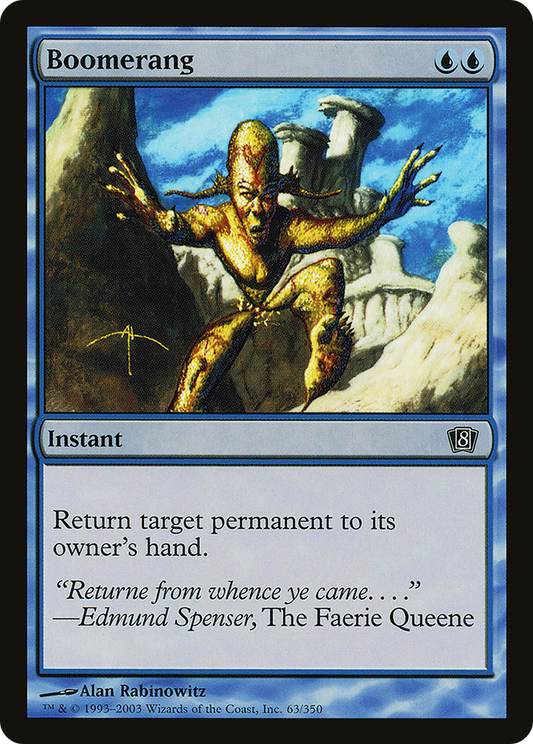 Boomerang (8ED-63★) (Foil)