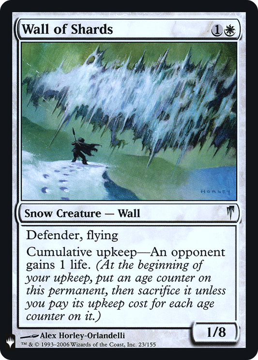 Wall of Shards (LIST-CSP-23) (Foil)