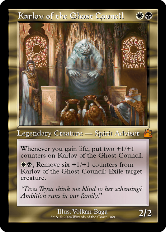 Karlov of the Ghost Council (RVR-369) (Foil)