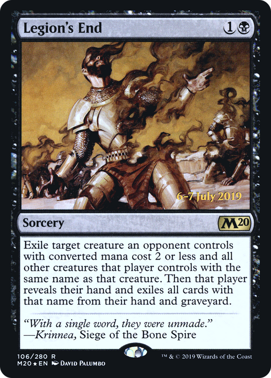 Legion's End (PRE-106S) (Foil)