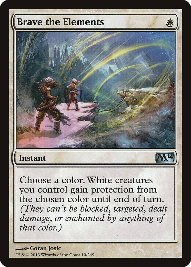 Brave the Elements (M14-010) (Foil)