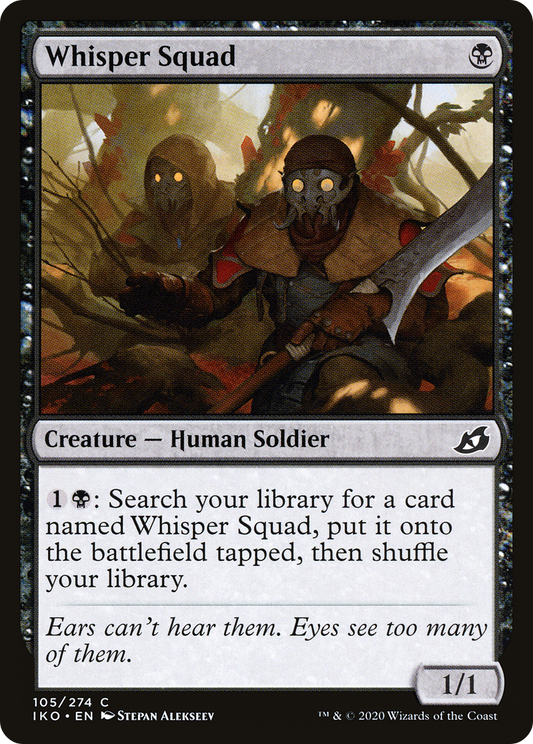 Whisper Squad (IKO-105) (Foil)