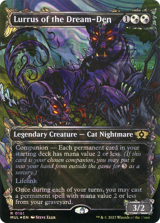 Lurrus of the Dream-Den (MUL-181) (Showcase) (Borderless) (Halo Foil)