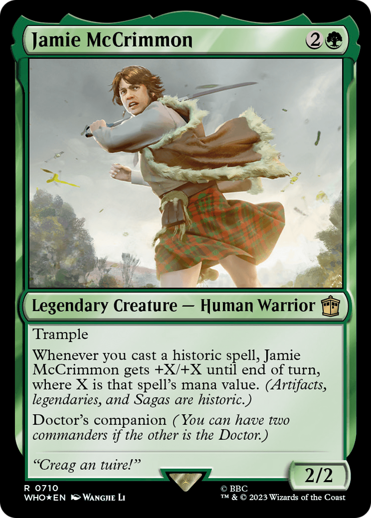 Jamie McCrimmon (WHO-710) (Surge Foil)