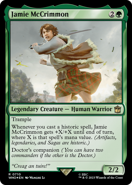 Jamie McCrimmon (WHO-710) (Surge Foil)