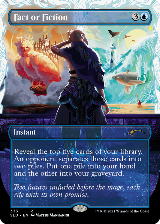 Fact or Fiction (SLD-333) (Borderless) (Foil)
