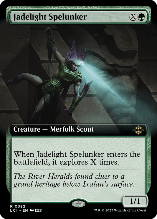 Jadelight Spelunker (LCI-382) (Extended Art)