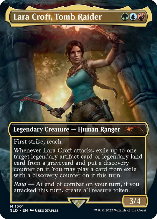 Lara Croft, Tomb Raider (SLD-1501) (Borderless)