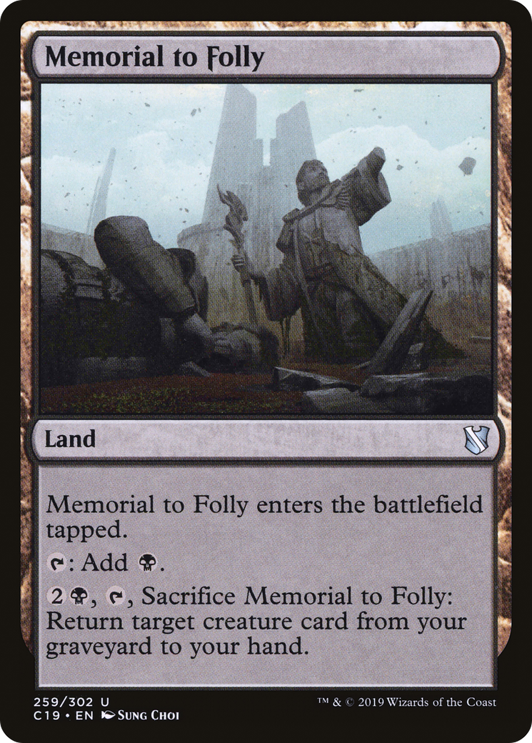 Memorial to Folly (C19-259)
