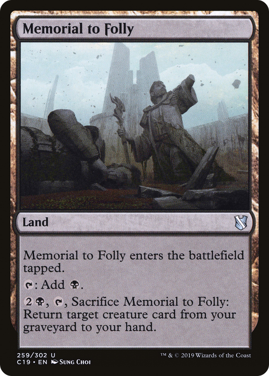 Memorial to Folly (C19-259)