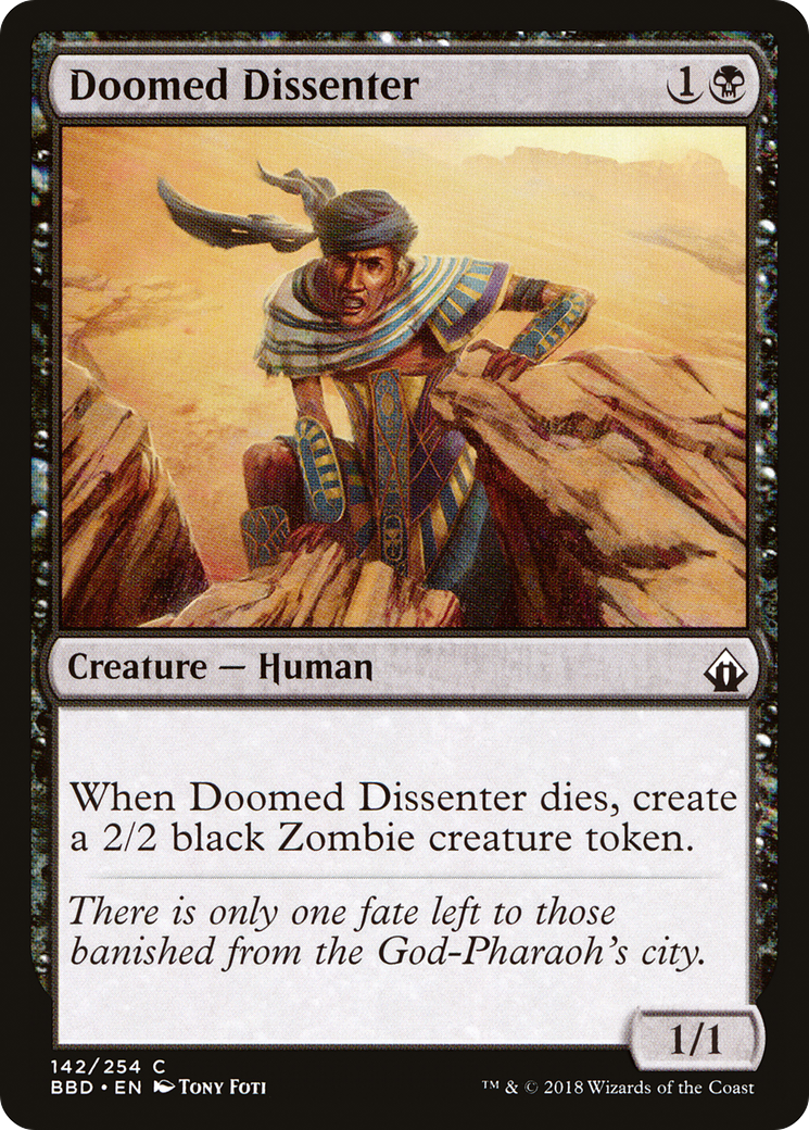 Doomed Dissenter (BBD-142) (Foil)