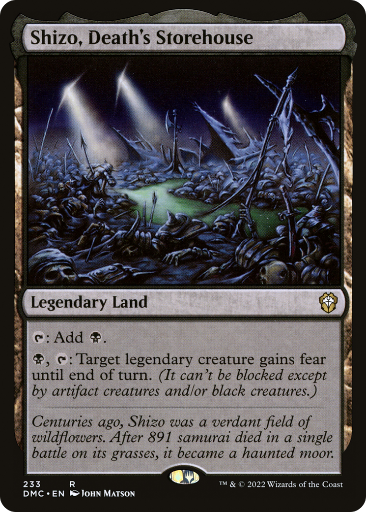 Shizo, Death's Storehouse (DMC-233)
