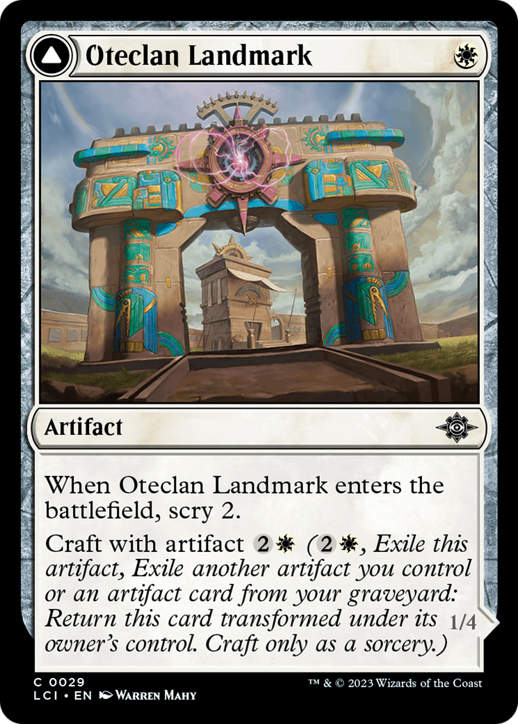 Oteclan Landmark // Oteclan Levitator (LCI-029) (Foil)