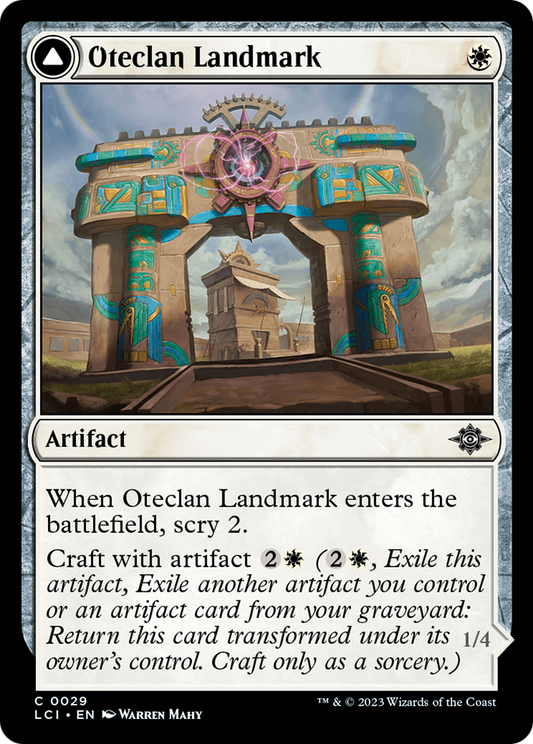 Oteclan Landmark // Oteclan Levitator (LCI-029) (Foil)