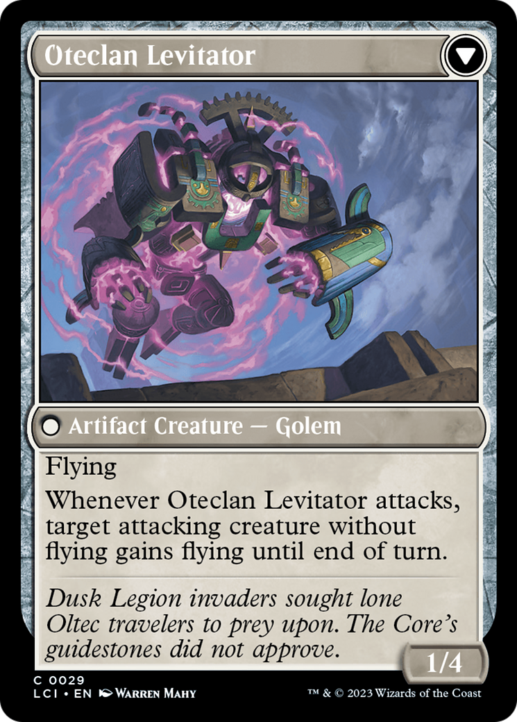 Oteclan Landmark // Oteclan Levitator (LCI-029) (Foil)
