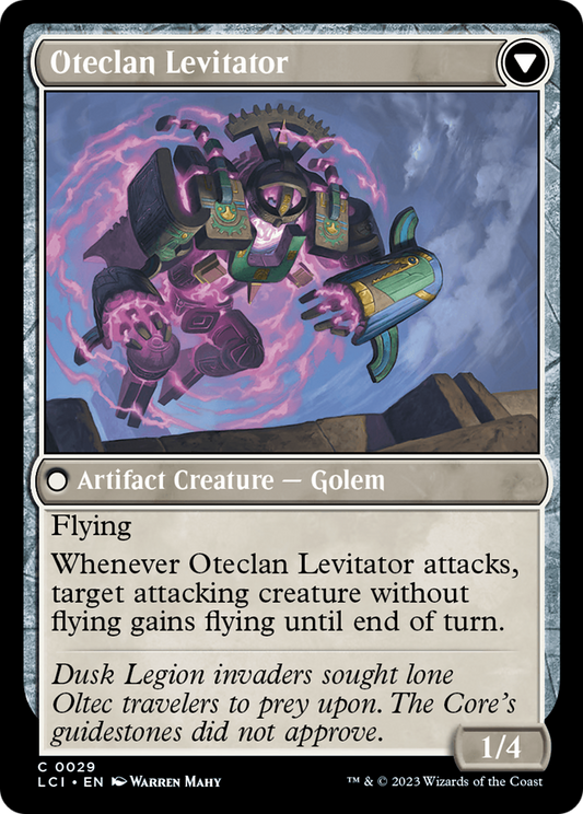 Oteclan Landmark // Oteclan Levitator (LCI-029) (Foil)