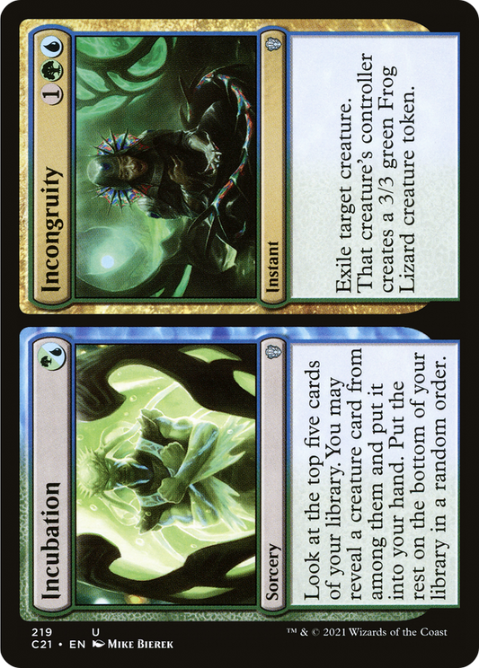 Incubation // Incongruity (C21-219)